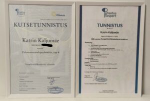 kutsetunnistus puhastusteenindaja koolitus koolitatud